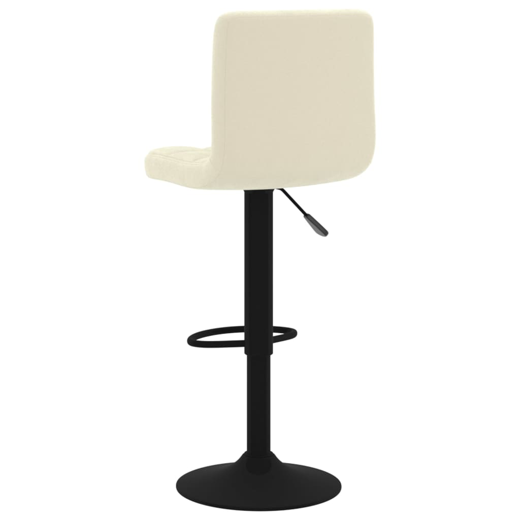 Barkrukken 2 st fluweel crèmekleurig is nu te koop bij PeponiXL, paradijselijk wonen!