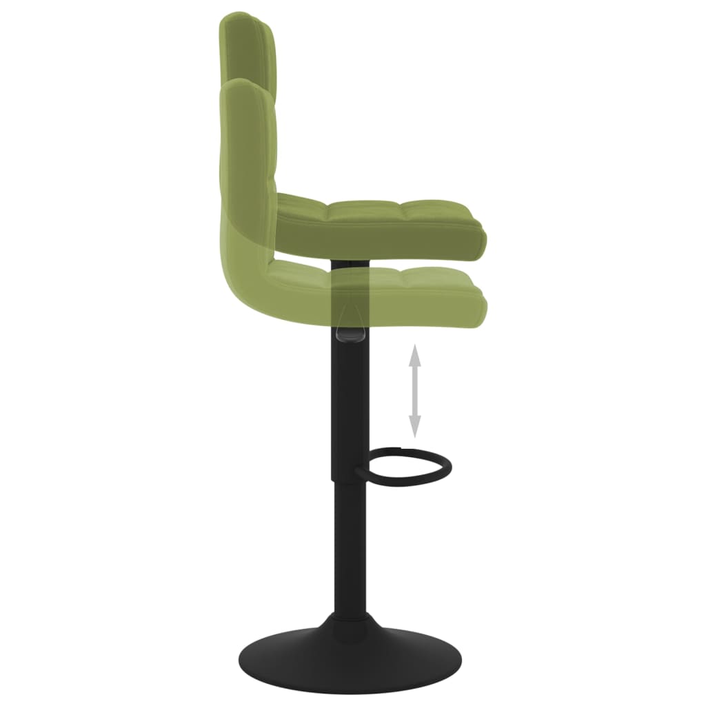 Barkrukken 2 st fluweel lichtgroen is nu te koop bij PeponiXL, paradijselijk wonen!