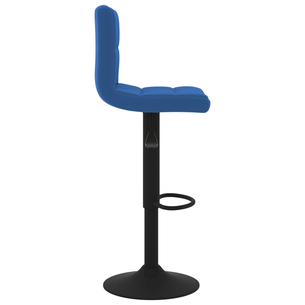 Barkrukken 2 st fluweel blauw is nu te koop bij PeponiXL, paradijselijk wonen!