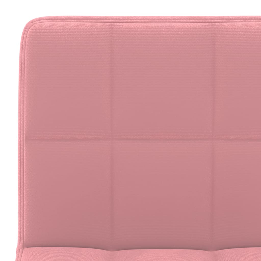 Barkrukken 2 st fluweel roze is nu te koop bij PeponiXL, paradijselijk wonen!