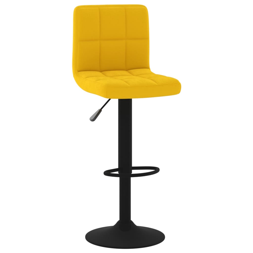 Barkrukken 2 st fluweel mosterdgeel is nu te koop bij PeponiXL, paradijselijk wonen!