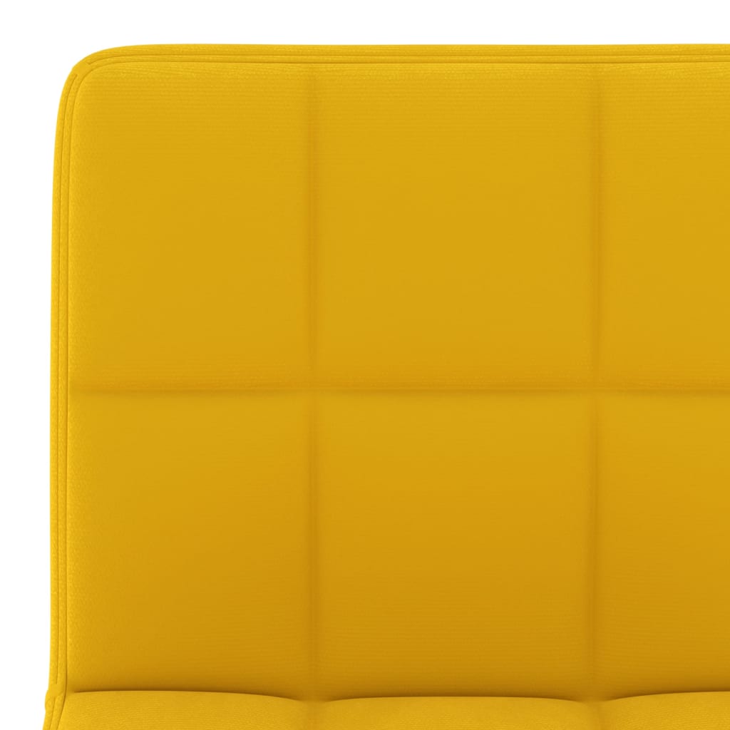 Barkrukken 2 st fluweel mosterdgeel is nu te koop bij PeponiXL, paradijselijk wonen!