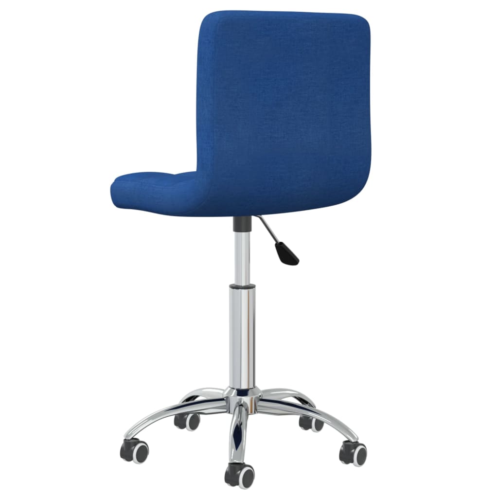 Kantoorstoel draaibaar stof blauw is nu te koop bij PeponiXL, paradijselijk wonen!