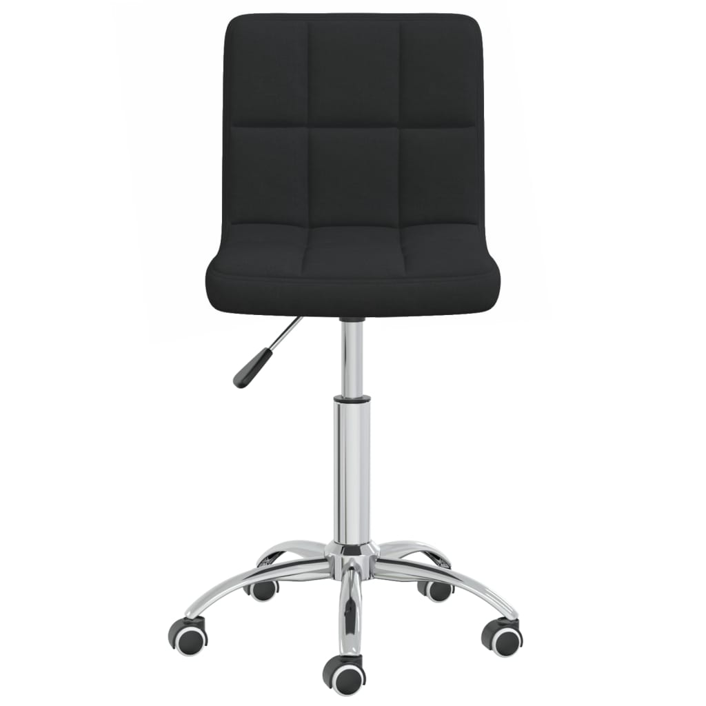 Kantoorstoel draaibaar stof zwart is nu te koop bij PeponiXL, paradijselijk wonen!