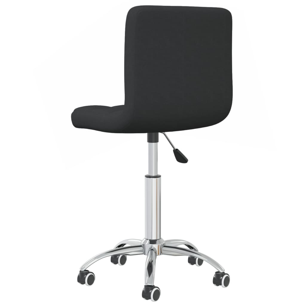 Kantoorstoel draaibaar stof zwart is nu te koop bij PeponiXL, paradijselijk wonen!