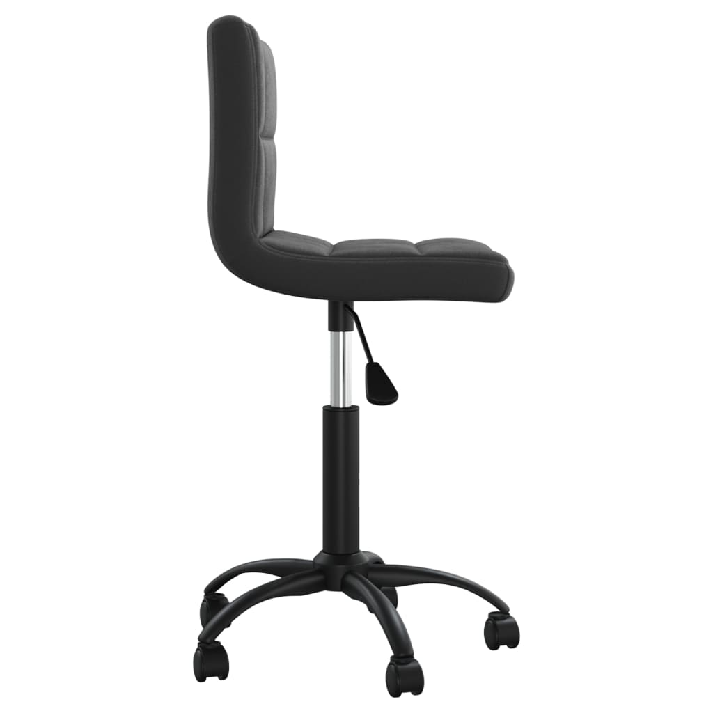 Kantoorstoel draaibaar fluweel zwart is nu te koop bij PeponiXL, paradijselijk wonen!