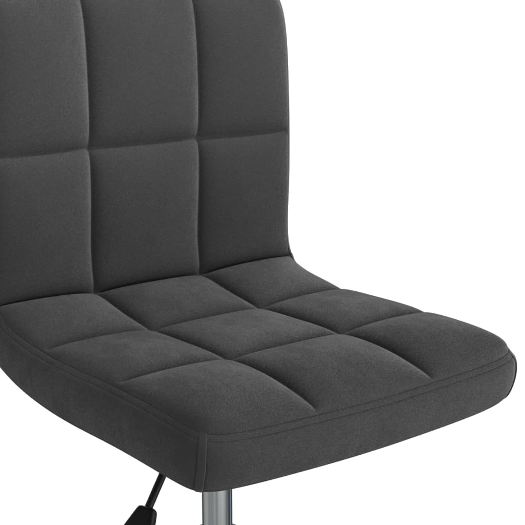 Kantoorstoel draaibaar fluweel zwart is nu te koop bij PeponiXL, paradijselijk wonen!