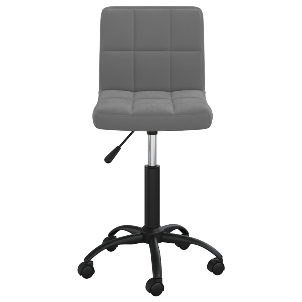 Kantoorstoel draaibaar fluweel donkergrijs is nu te koop bij PeponiXL, paradijselijk wonen!