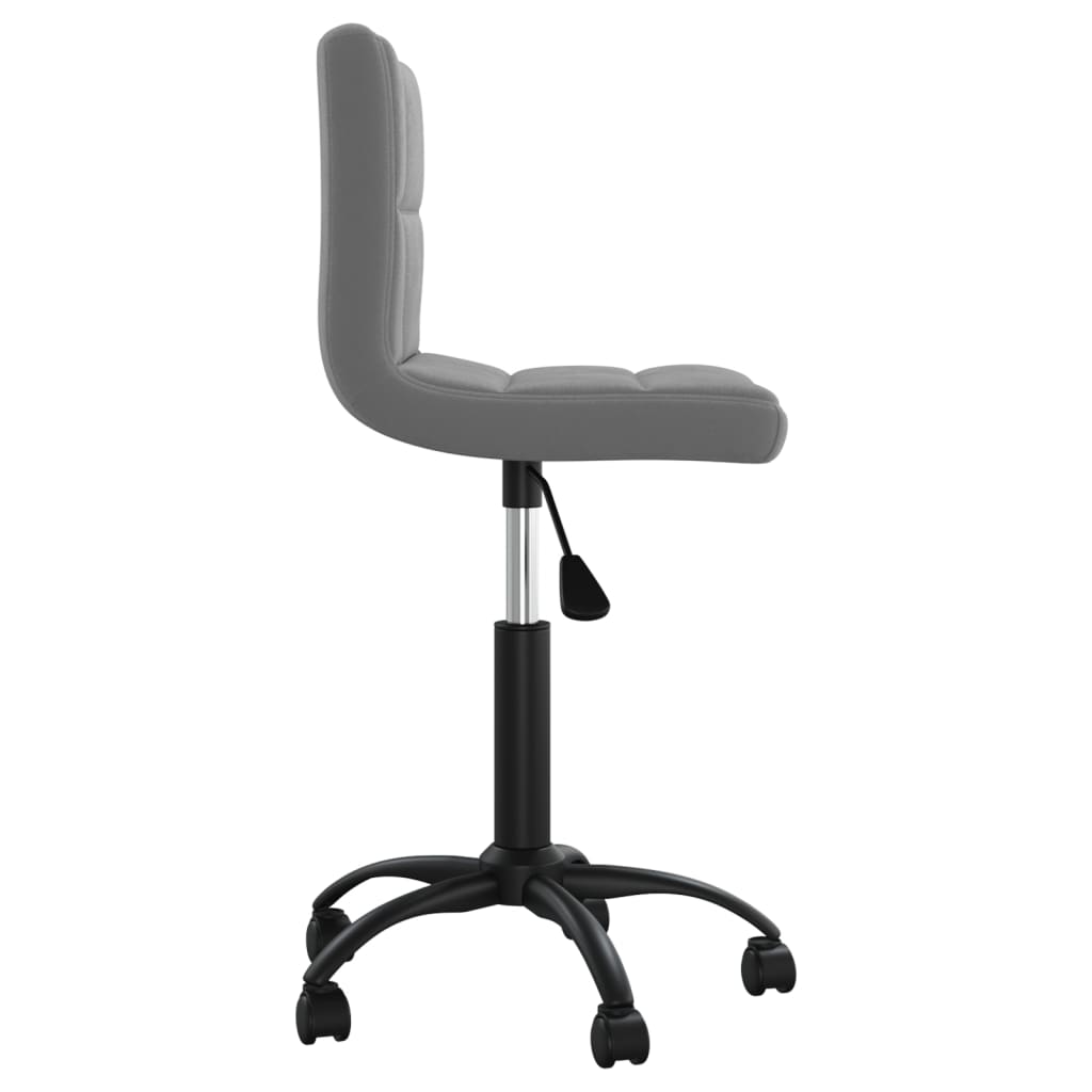 Kantoorstoel draaibaar fluweel donkergrijs is nu te koop bij PeponiXL, paradijselijk wonen!