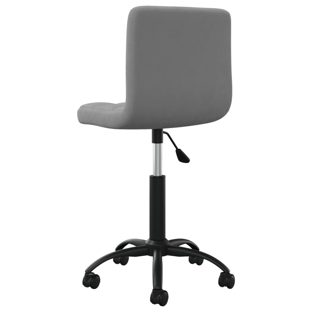 Kantoorstoel draaibaar fluweel donkergrijs is nu te koop bij PeponiXL, paradijselijk wonen!