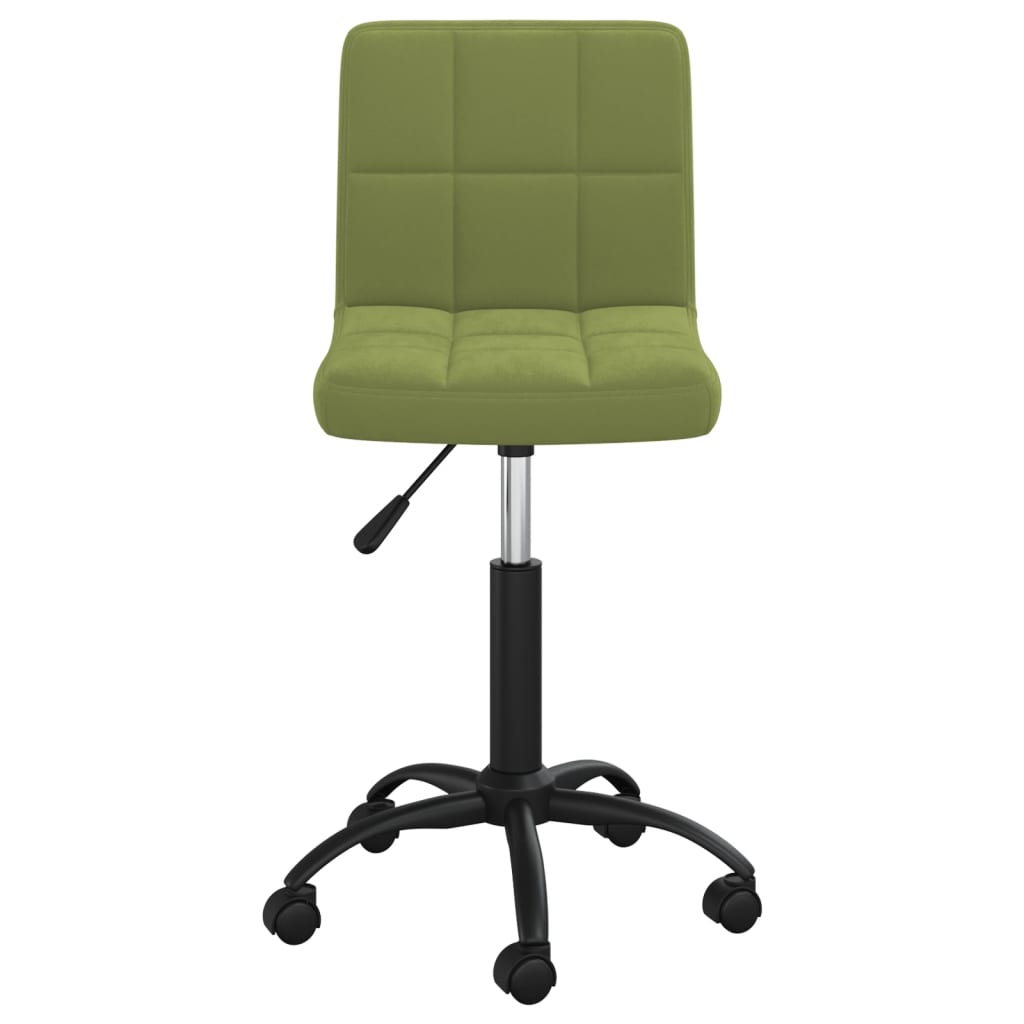 Kantoorstoel draaibaar fluweel lichtgroen is nu te koop bij PeponiXL, paradijselijk wonen!