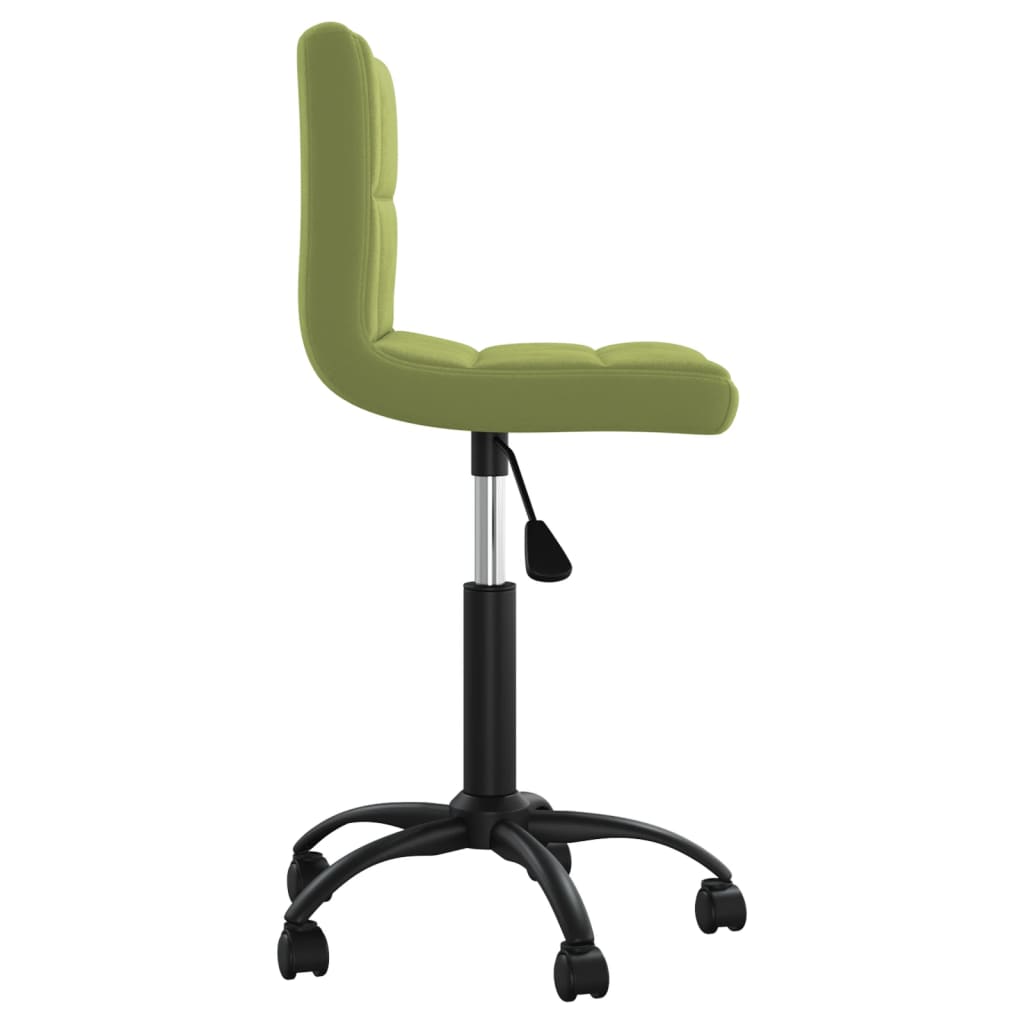 Kantoorstoel draaibaar fluweel lichtgroen is nu te koop bij PeponiXL, paradijselijk wonen!