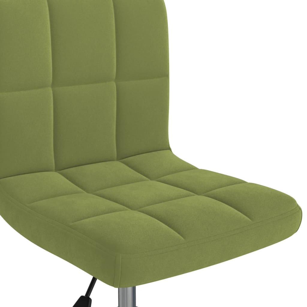Kantoorstoel draaibaar fluweel lichtgroen is nu te koop bij PeponiXL, paradijselijk wonen!