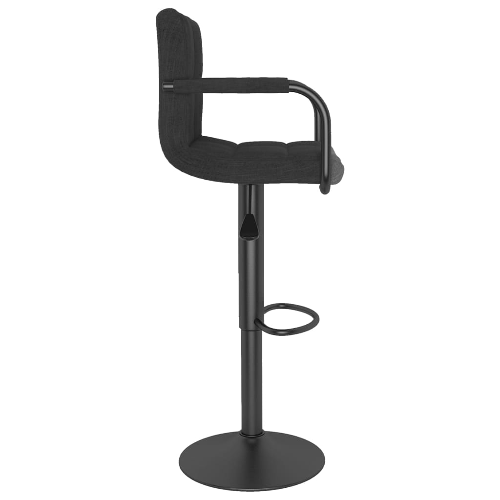 Barkrukken 2 st stof zwart is nu te koop bij PeponiXL, paradijselijk wonen!