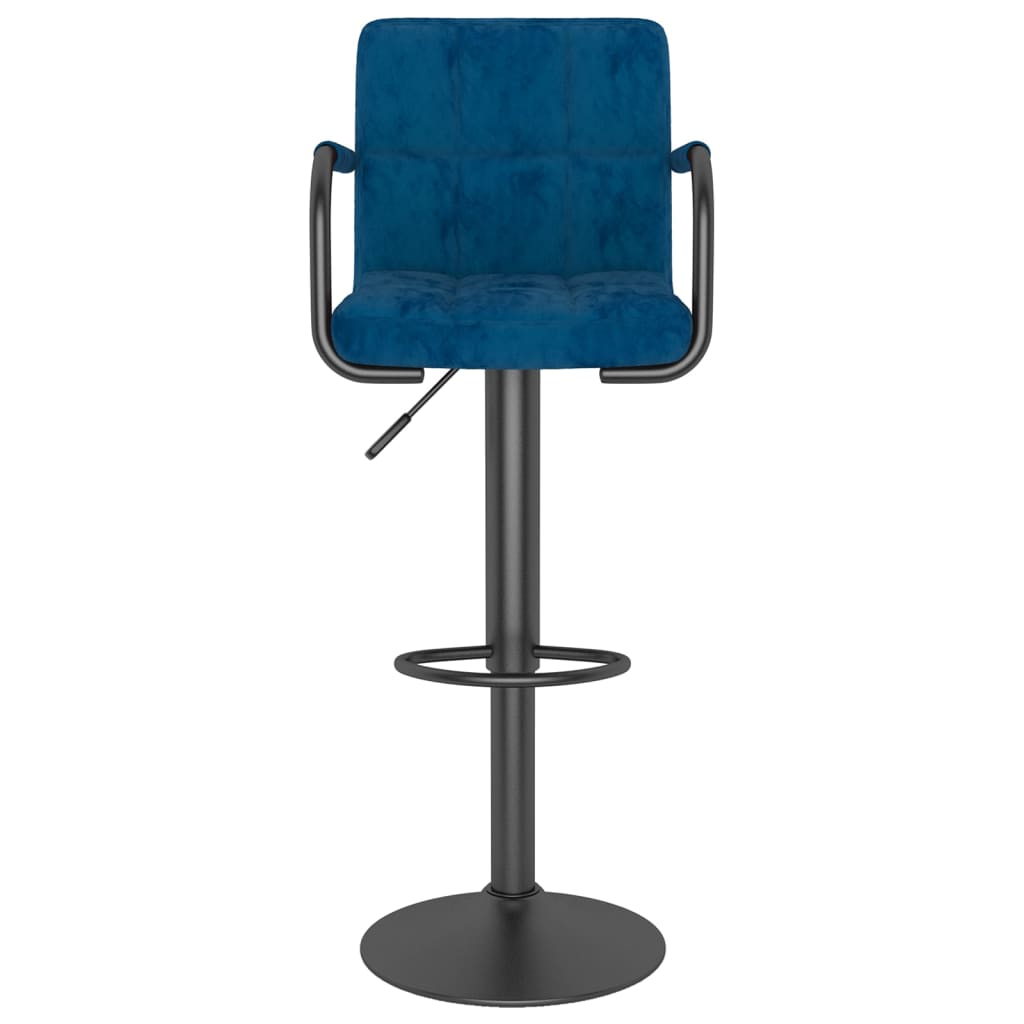 Barkruk fluweel blauw is nu te koop bij PeponiXL, paradijselijk wonen!