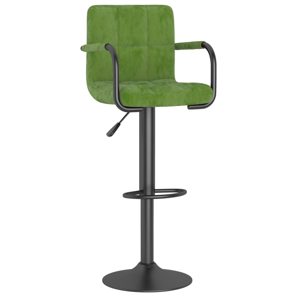 Barkrukken 2 st fluweel lichtgroen is nu te koop bij PeponiXL, paradijselijk wonen!