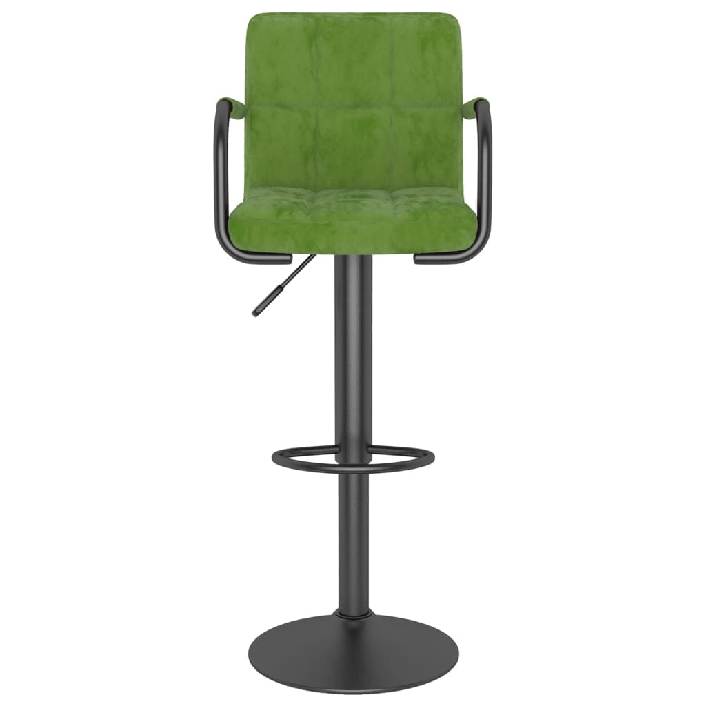 Barkrukken 2 st fluweel lichtgroen is nu te koop bij PeponiXL, paradijselijk wonen!
