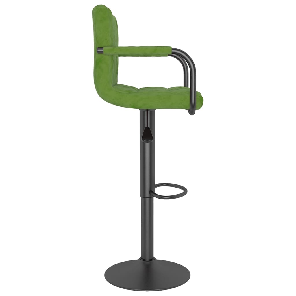 Barkrukken 2 st fluweel lichtgroen is nu te koop bij PeponiXL, paradijselijk wonen!