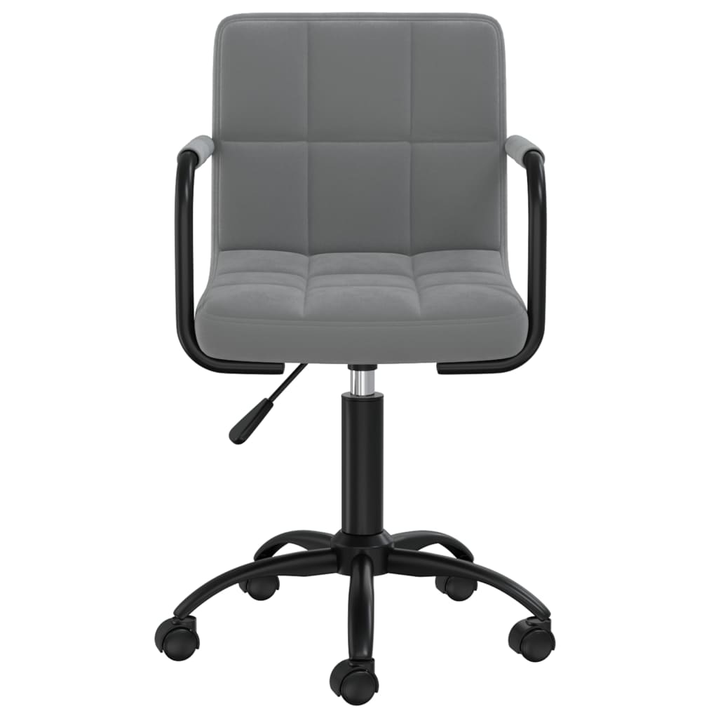 Eetkamerstoelen draaibaar 2 st fluweel donkergrijs is nu te koop bij PeponiXL, paradijselijk wonen!