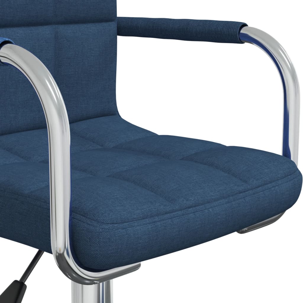 Kantoorstoel draaibaar stof blauw is nu te koop bij PeponiXL, paradijselijk wonen!