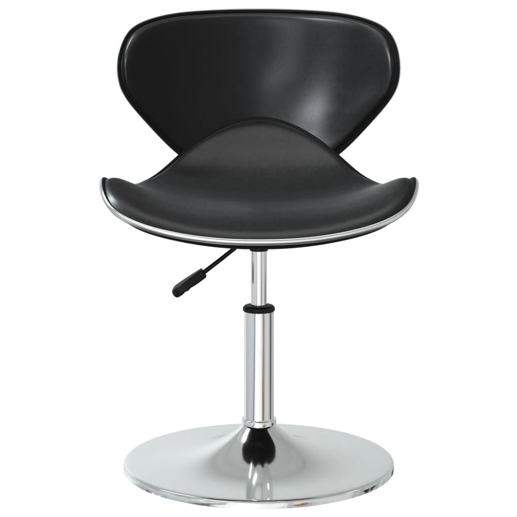 Eetkamerstoelen 2 st kunstleer zwart is nu te koop bij PeponiXL, paradijselijk wonen!