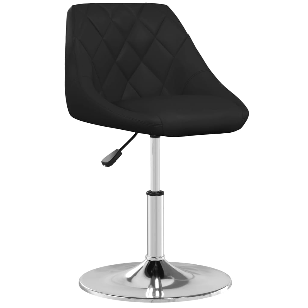 Eetkamerstoel kunstleer zwart is nu te koop bij PeponiXL, paradijselijk wonen!