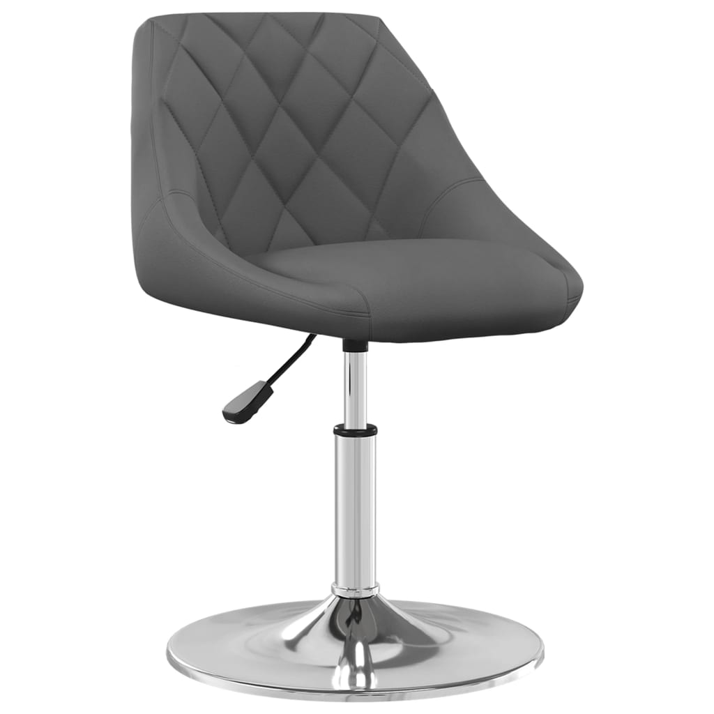Eetkamerstoelen draaibaar 2 st fluweel donkergrijs is nu te koop bij PeponiXL, paradijselijk wonen!