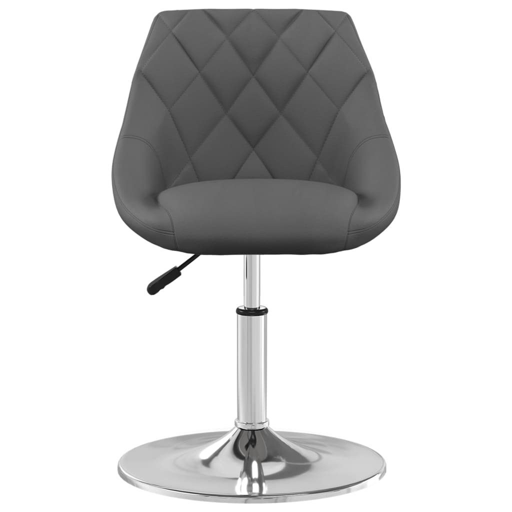 Eetkamerstoelen draaibaar 2 st fluweel donkergrijs is nu te koop bij PeponiXL, paradijselijk wonen!