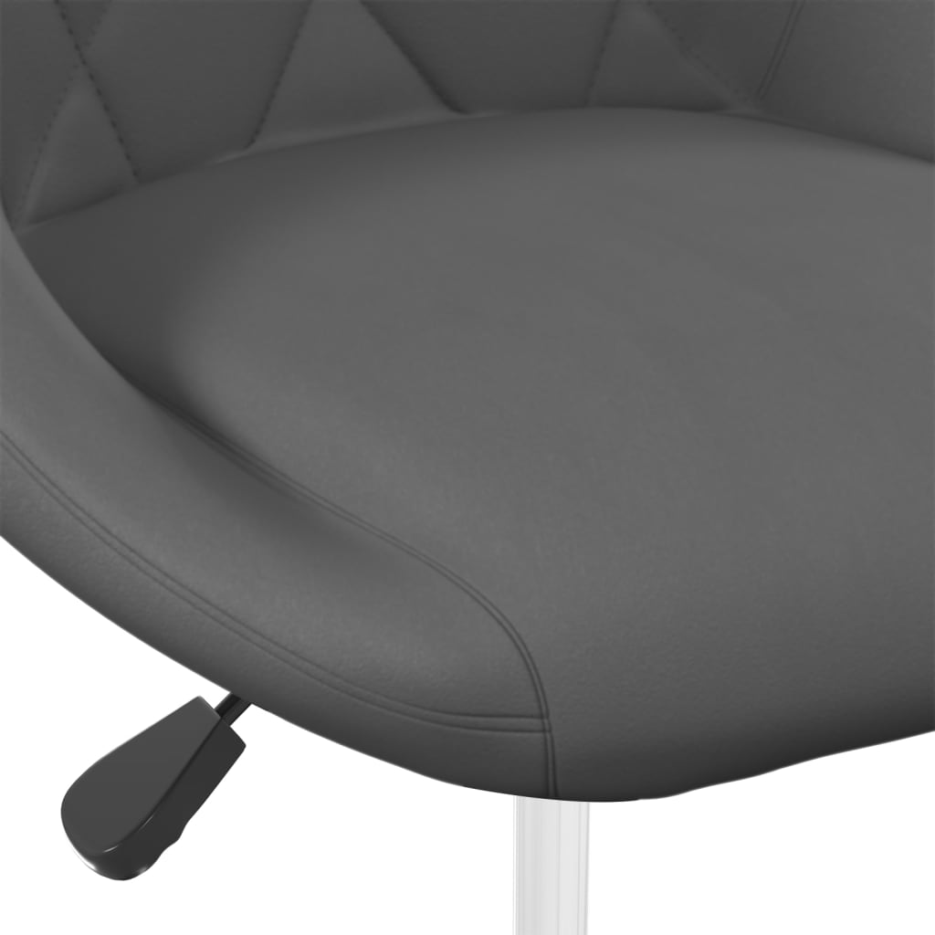 Eetkamerstoelen draaibaar 2 st fluweel donkergrijs is nu te koop bij PeponiXL, paradijselijk wonen!