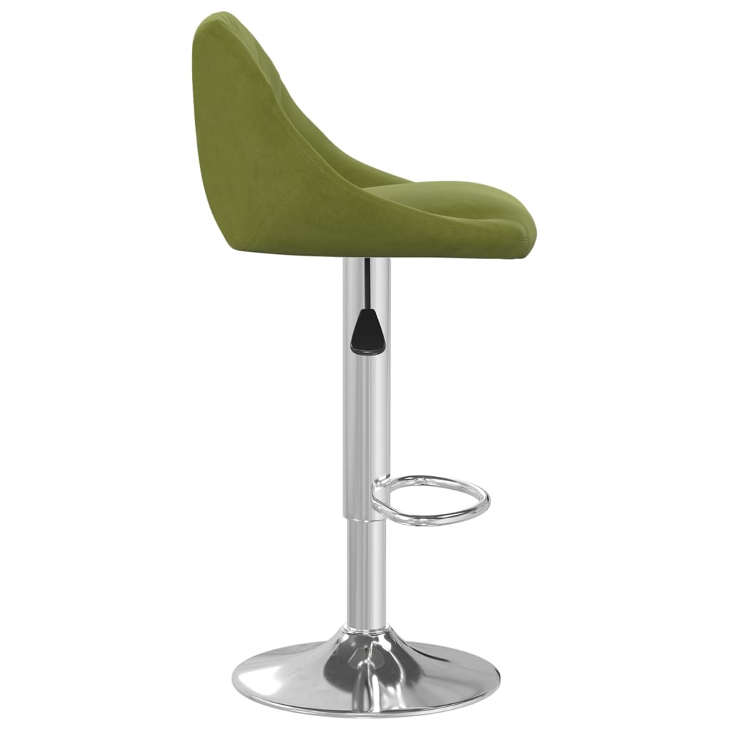 Barkruk fluweel lichtgroen is nu te koop bij PeponiXL, paradijselijk wonen!