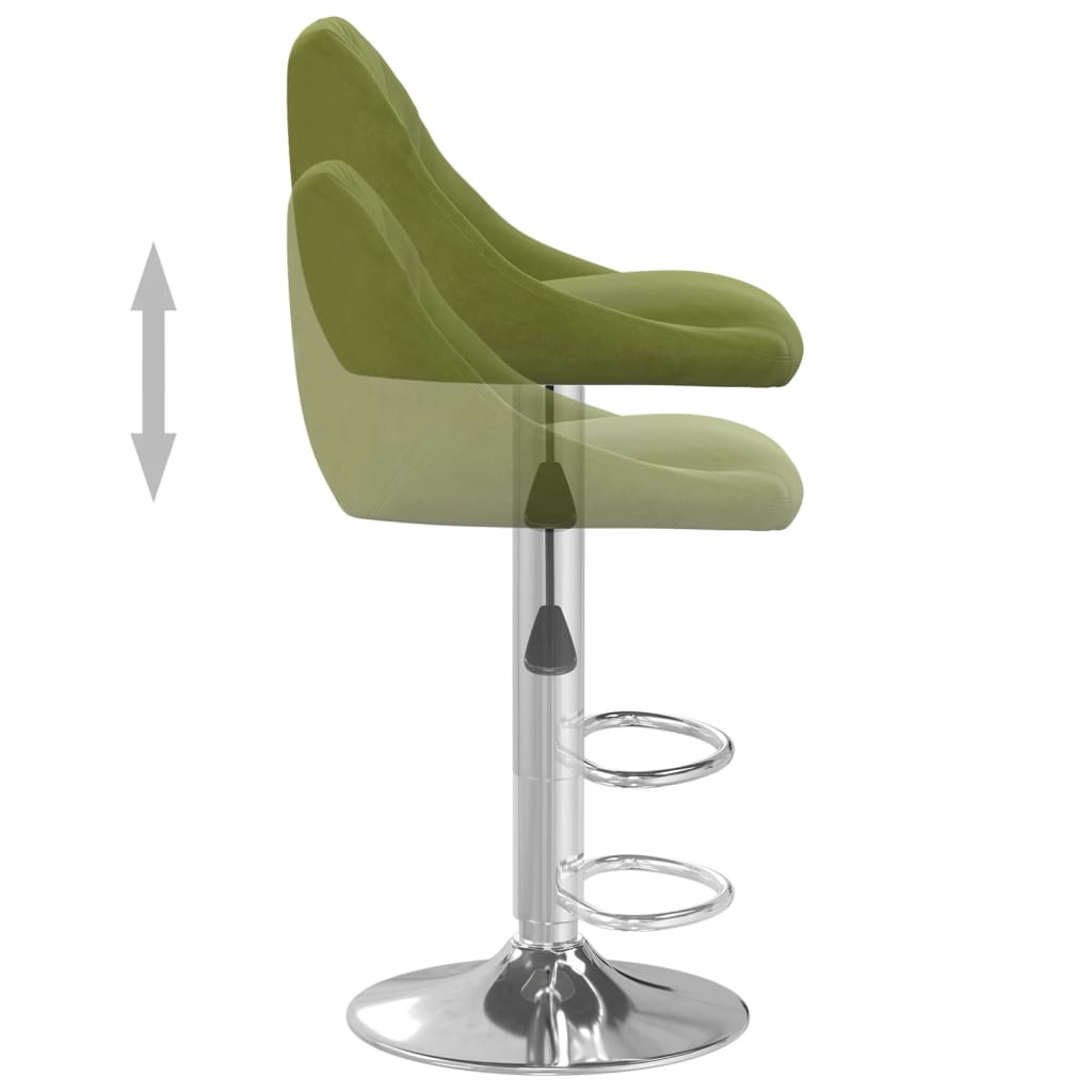 Barkruk fluweel lichtgroen is nu te koop bij PeponiXL, paradijselijk wonen!