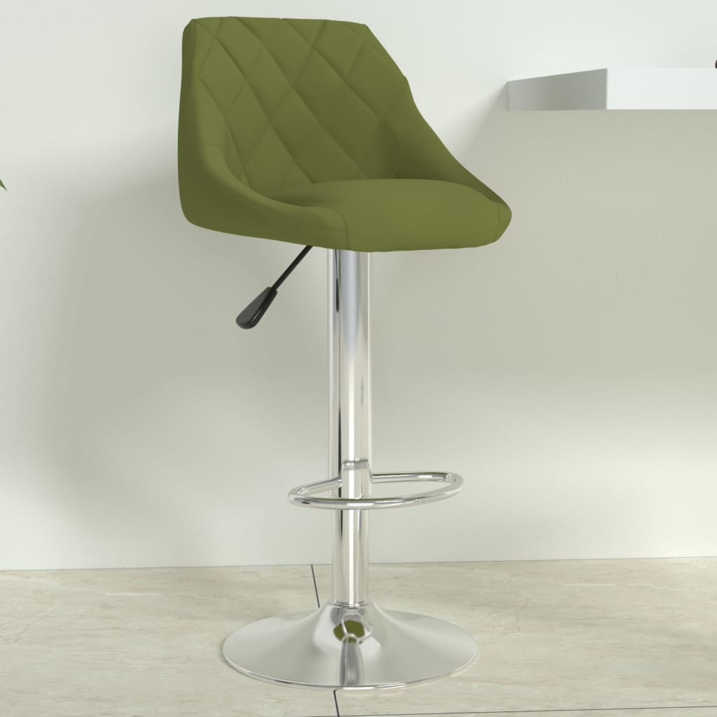 Barkruk fluweel lichtgroen is nu te koop bij PeponiXL, paradijselijk wonen!