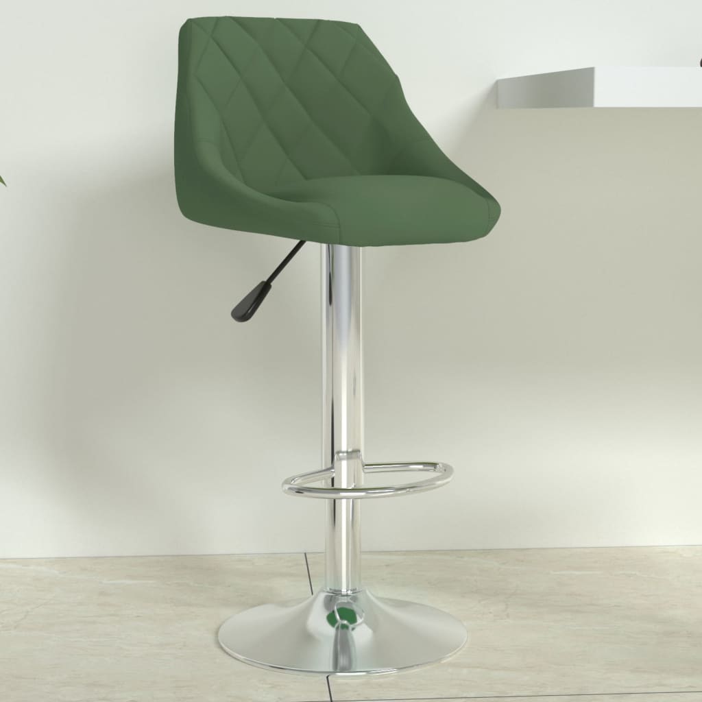 Barkruk fluweel donkergroen is nu te koop bij PeponiXL, paradijselijk wonen!