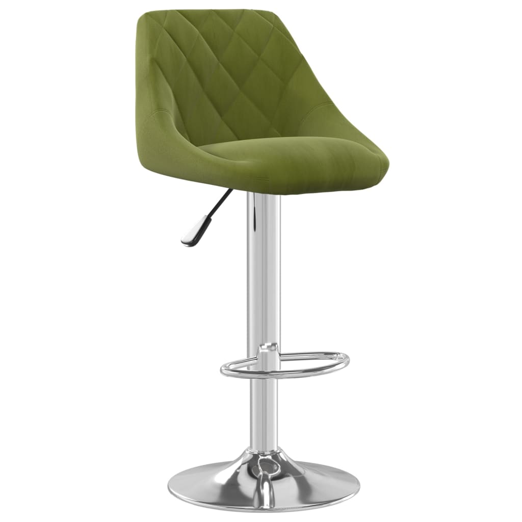 Barkrukken 2 st fluweel lichtgroen is nu te koop bij PeponiXL, paradijselijk wonen!