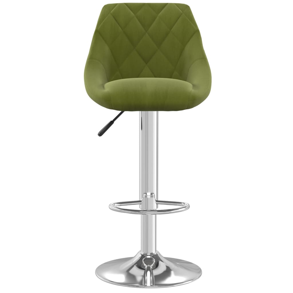 Barkrukken 2 st fluweel lichtgroen is nu te koop bij PeponiXL, paradijselijk wonen!