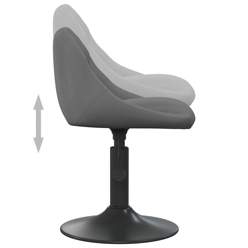 Barkruk fluweel donkergrijs is nu te koop bij PeponiXL, paradijselijk wonen!