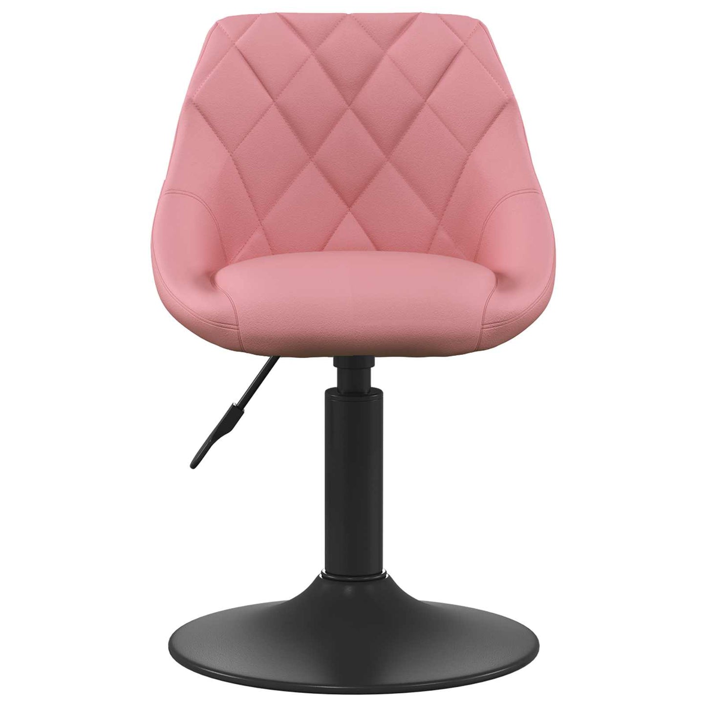 Barkruk Geometrisch Roze 46 x 44 x (62.5-77.5) cm Kunstleer is nu te koop bij PeponiXL, paradijselijk wonen!