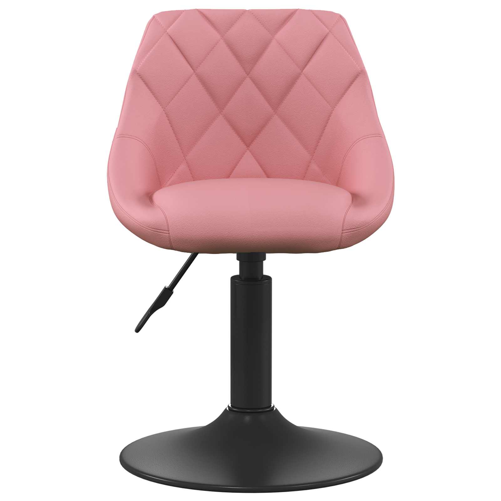 Barkruk Geometrisch Roze 46 x 44 x (62.5-77.5) cm Kunstleer is nu te koop bij PeponiXL, paradijselijk wonen!