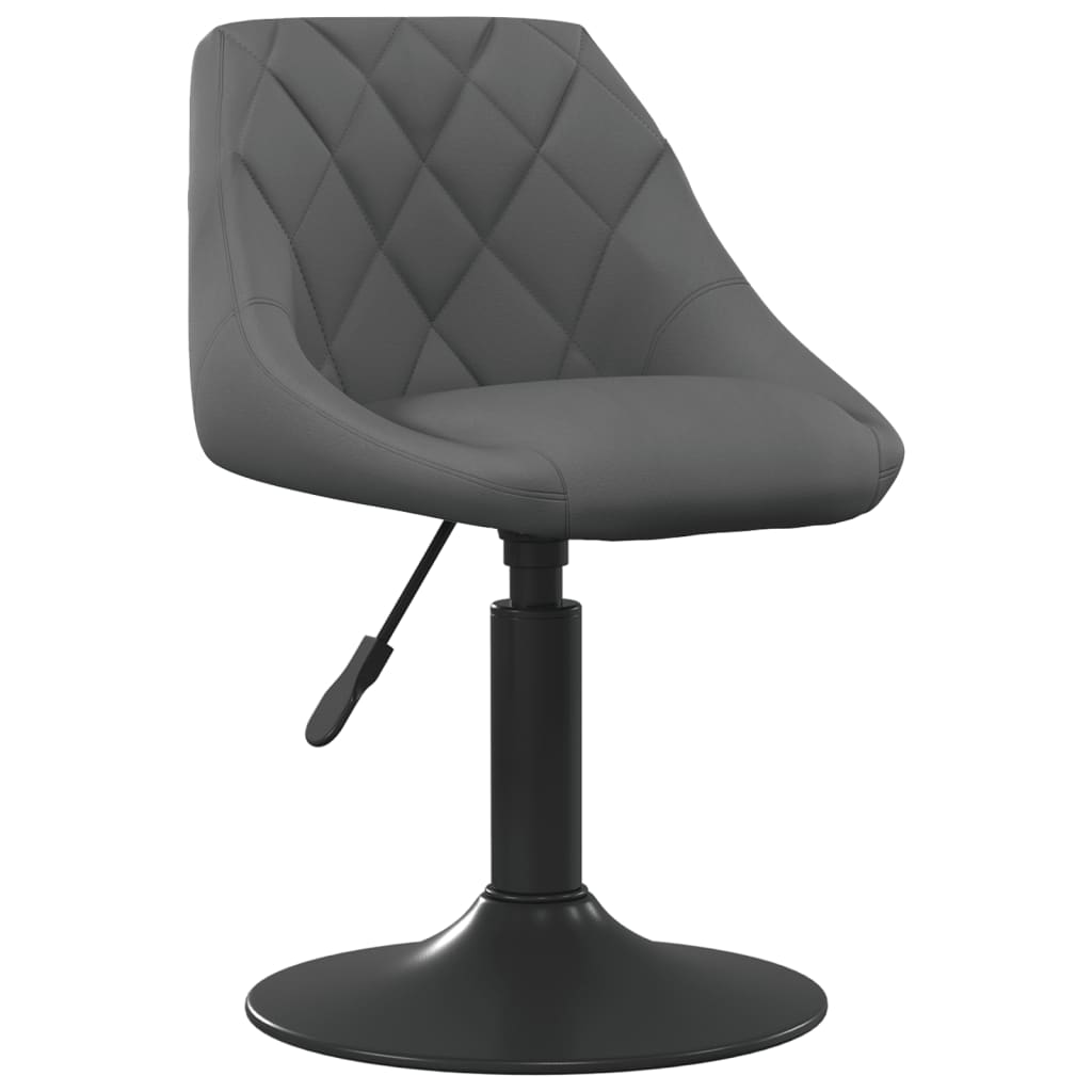 Eetkamerstoelen draaibaar 2 st fluweel donkergrijs is nu te koop bij PeponiXL, paradijselijk wonen!