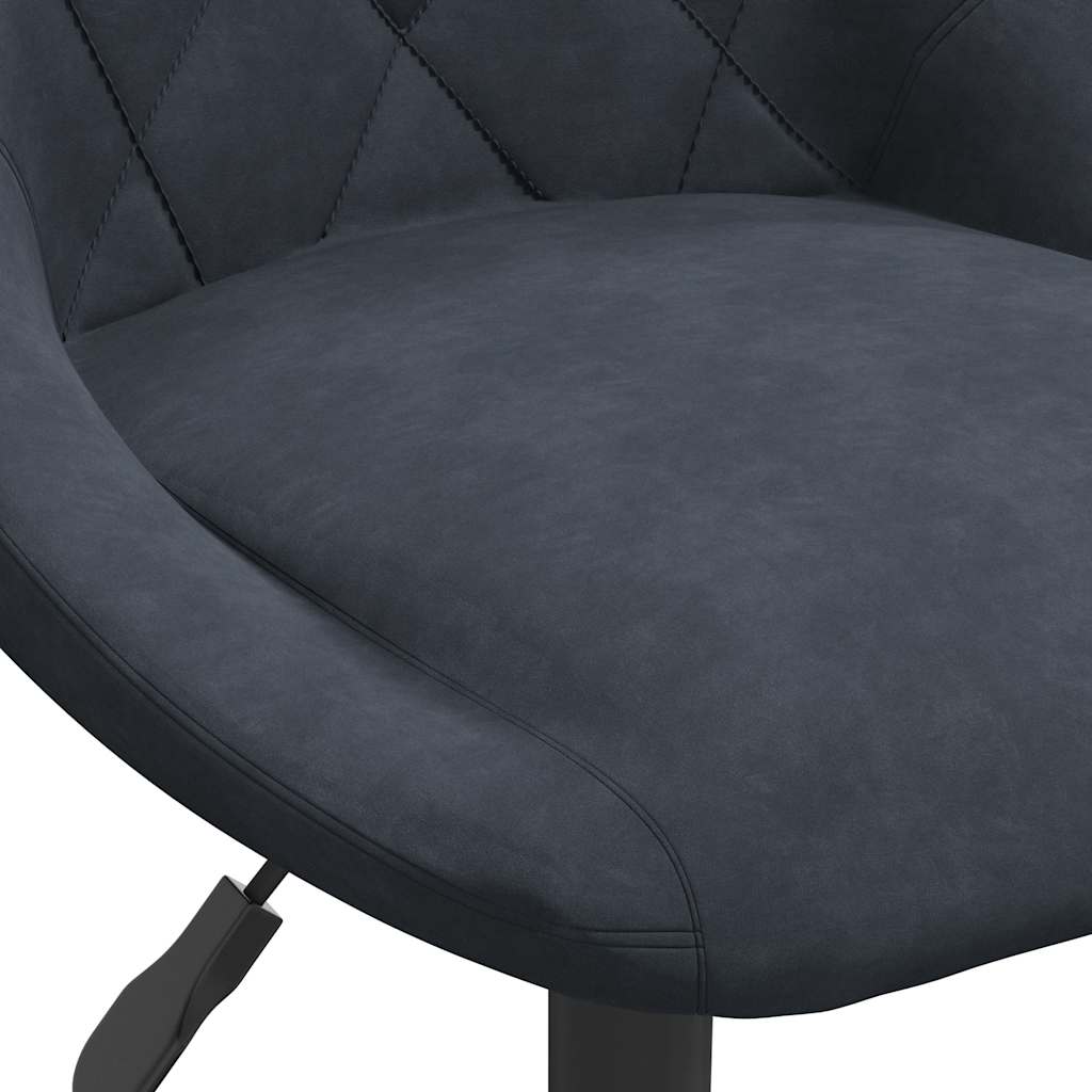 Eetkamerstoelen draaibaar 2 st fluweel donkergrijs is nu te koop bij PeponiXL, paradijselijk wonen!