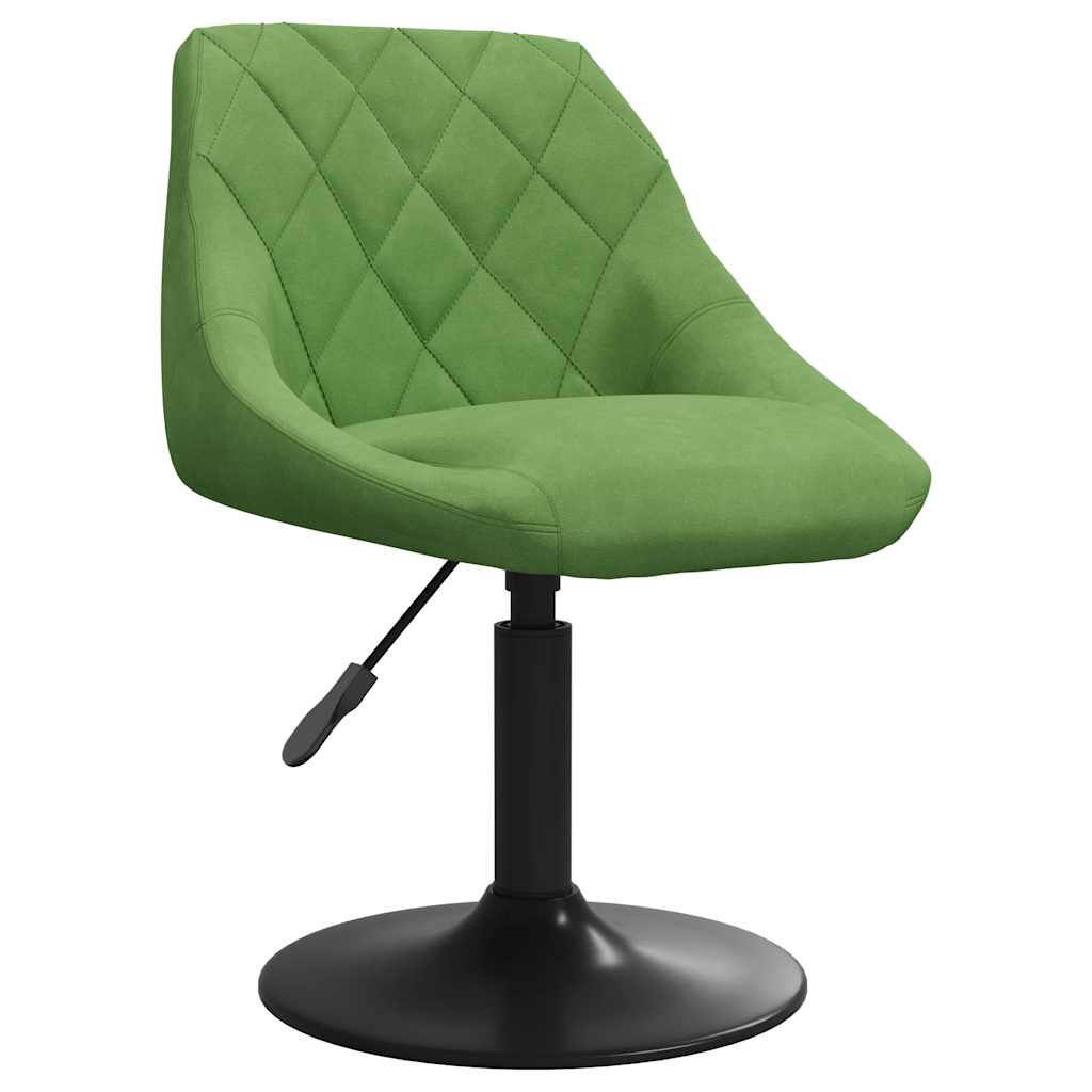 Eetkamerstoelen draaibaar 2 st fluweel lichtgroen is nu te koop bij PeponiXL, paradijselijk wonen!