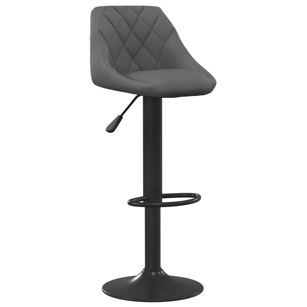 Barkruk fluweel donkergrijs is nu te koop bij PeponiXL, paradijselijk wonen!