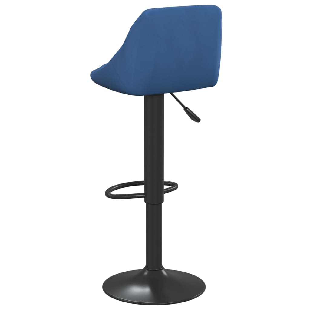 Barkruk fluweel blauw is nu te koop bij PeponiXL, paradijselijk wonen!