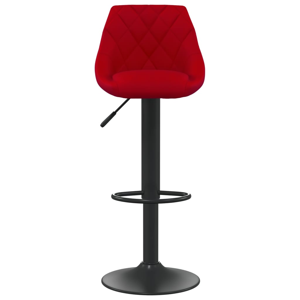 Barkruk fluweel wijnrood is nu te koop bij PeponiXL, paradijselijk wonen!