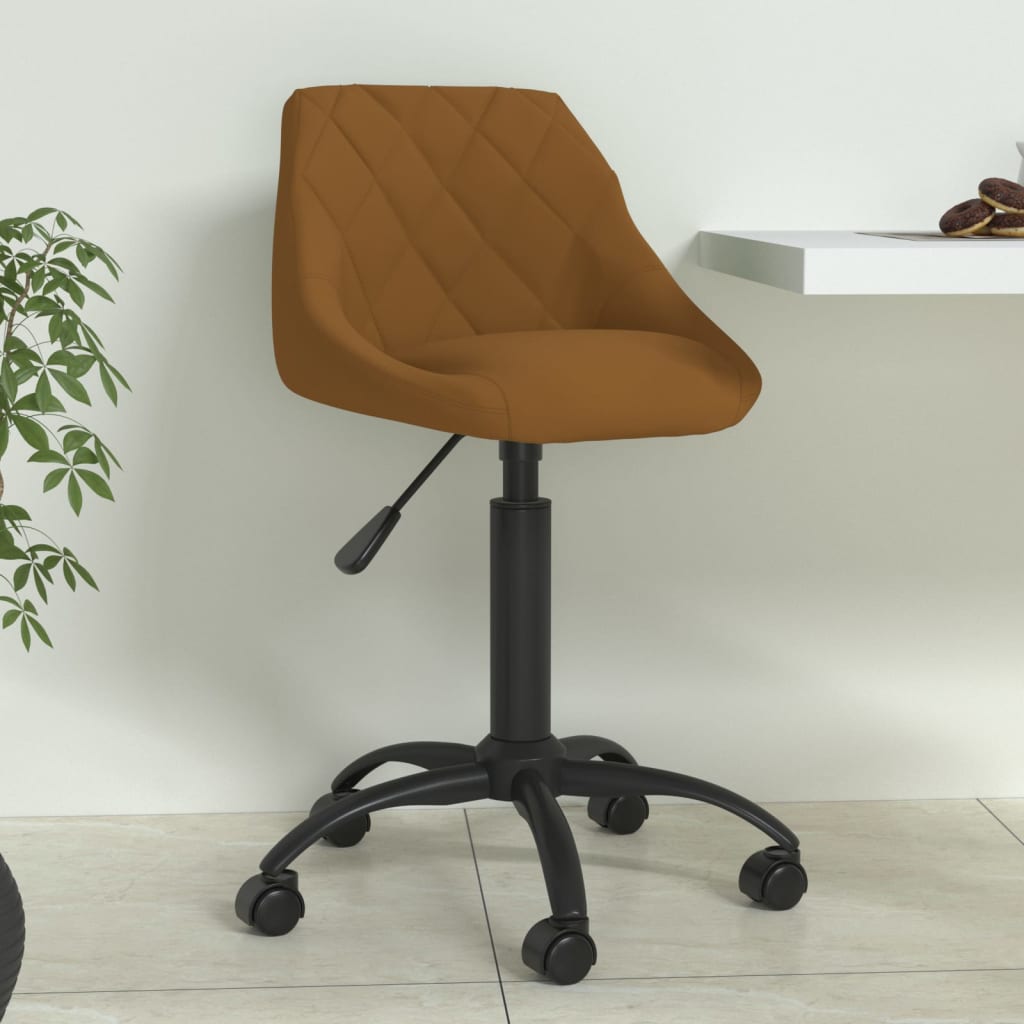 Eetkamerstoel fluweel bruin is nu te koop bij PeponiXL, paradijselijk wonen!