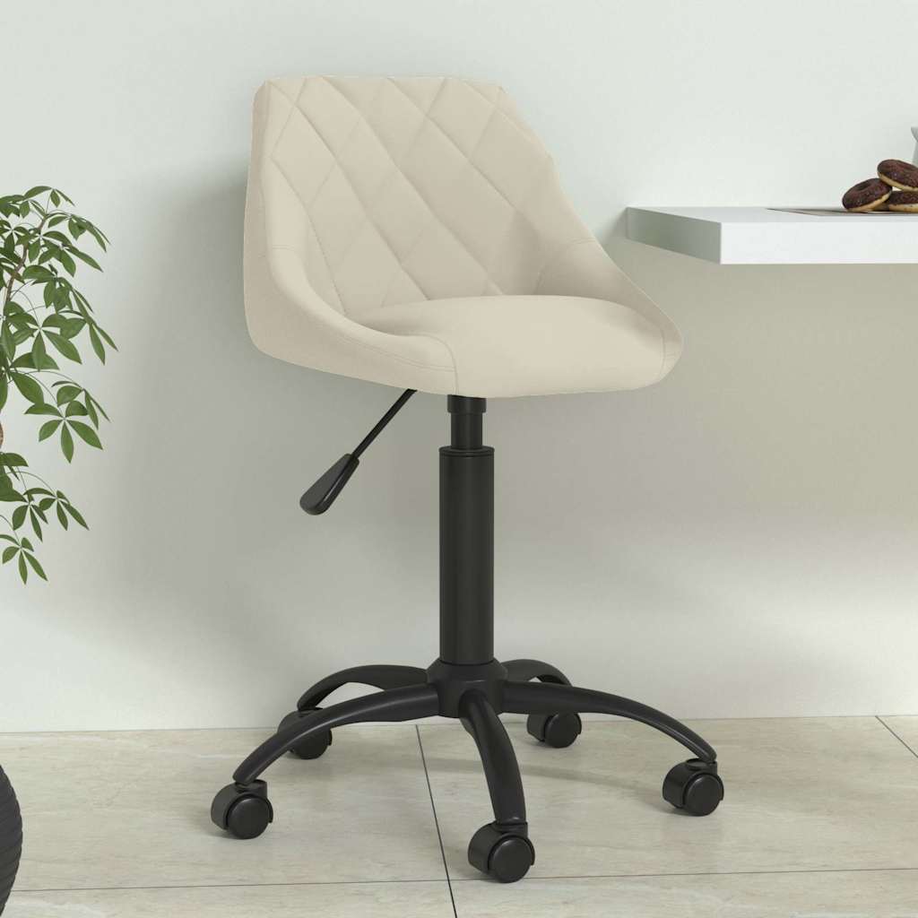 Eetkamerstoel fluweel crèmekleurig is nu te koop bij PeponiXL, paradijselijk wonen!