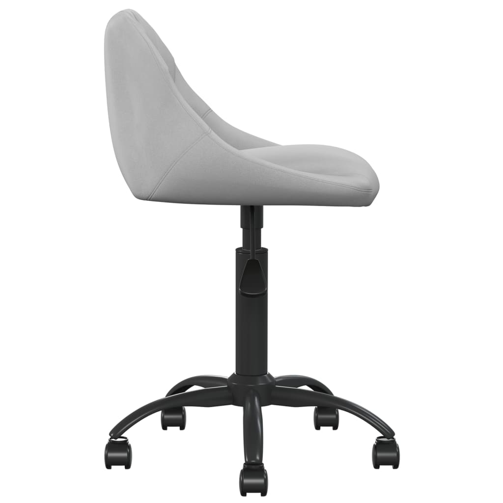 Eetkamerstoel fluweel lichtgrijs is nu te koop bij PeponiXL, paradijselijk wonen!