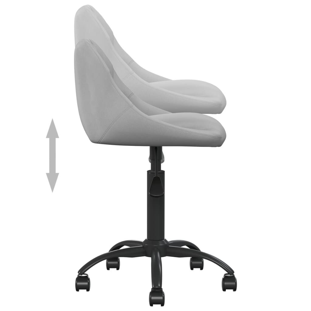 Eetkamerstoel fluweel lichtgrijs is nu te koop bij PeponiXL, paradijselijk wonen!