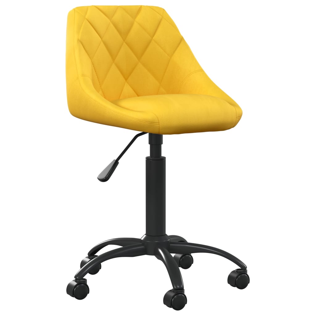 Eetkamerstoel fluweel mosterdgeel is nu te koop bij PeponiXL, paradijselijk wonen!