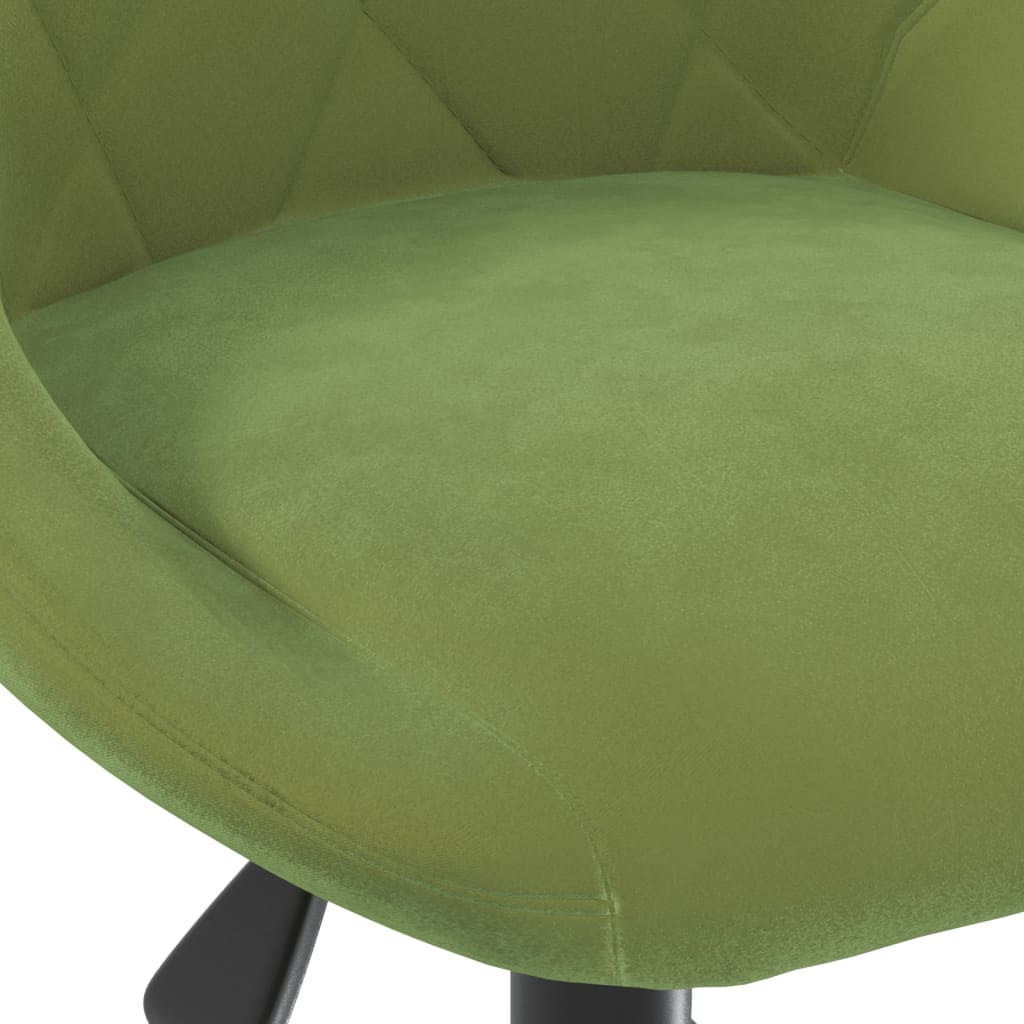 Kantoorstoel draaibaar fluweel lichtgroen is nu te koop bij PeponiXL, paradijselijk wonen!